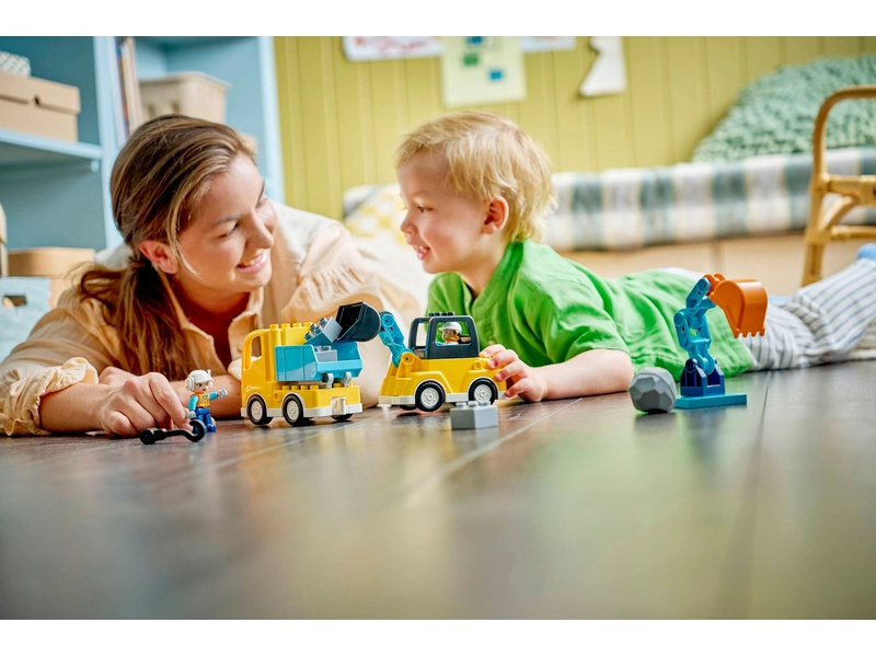 LEGO DUPLO - Vozidlá na stavbe 3 v 1