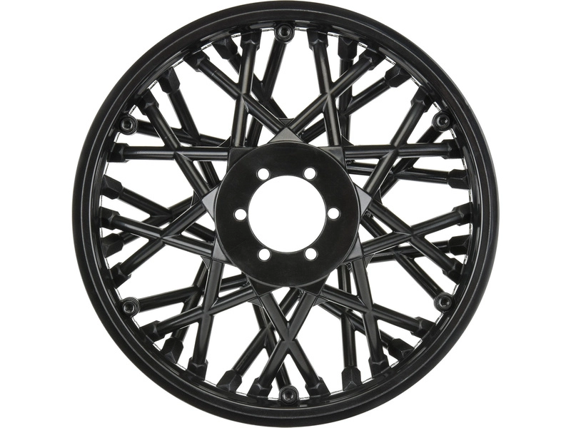 Zadný kotúč Pro-Line Bullyspoke V2 Bead, čierny: PM-MX