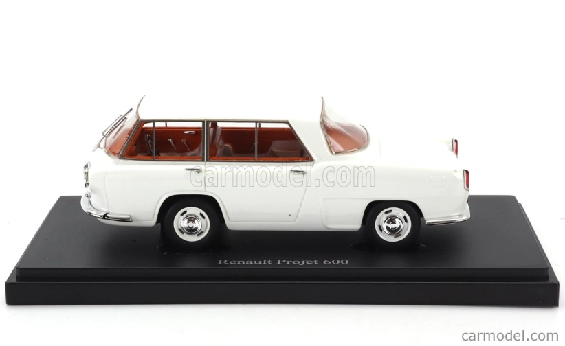 Autocult Renault Projet 600 Francúzsko 1957 1:43 Biela červená
