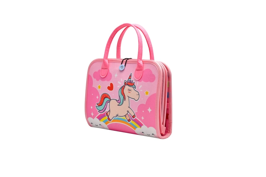 2Kids Toys Senzorická busy kniha Jednorožec 4