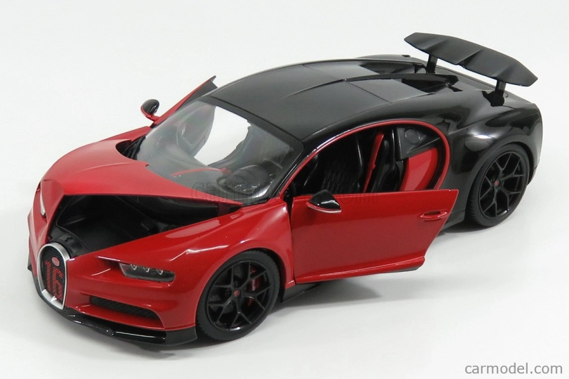 Bburago Plus Bugatti Chiron Sport 1:18 červená