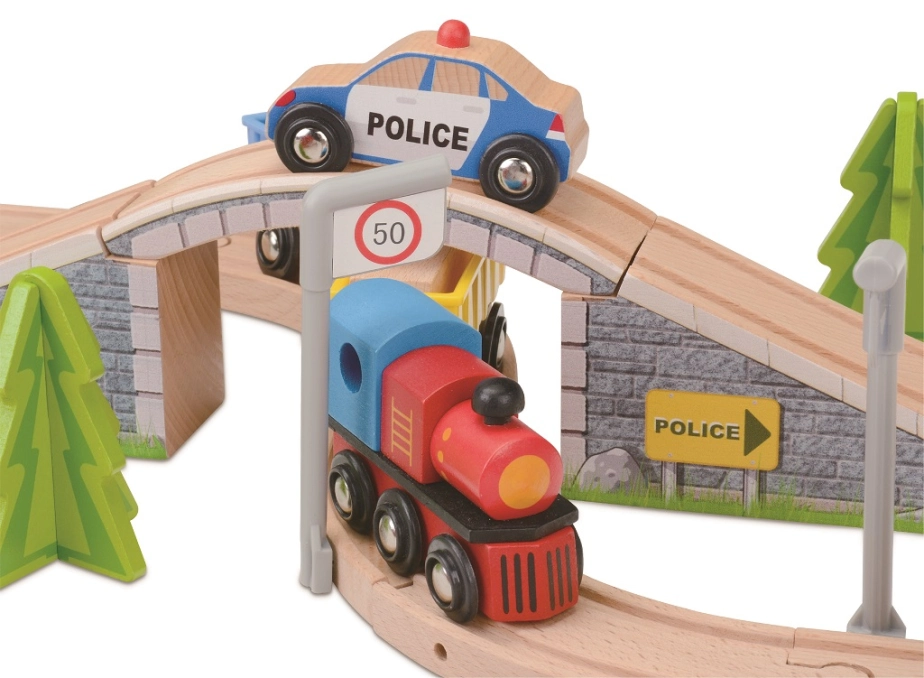 2Kids Toys Vláčikodráha 80 dielov