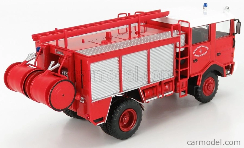 Edicola Berliet Gbd Tunker Truck Francúzsko 1979 1:43 červená biela