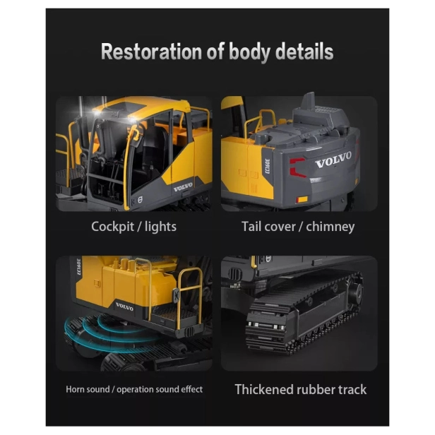 RC rýpadlo Volvo EC160E 1:16