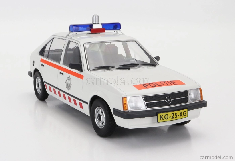 Triple9 Opel Kadett D Dutch Police 1984 1:18 Bílá Oranžová
