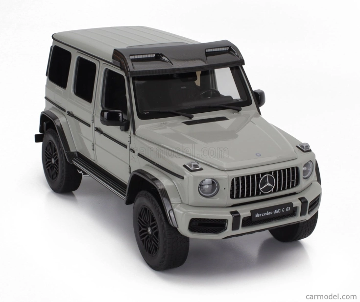 Almost-real Mercedes benz G-class G63 Amg (w463) 4x4 2023 1:18 Arabská Šedá