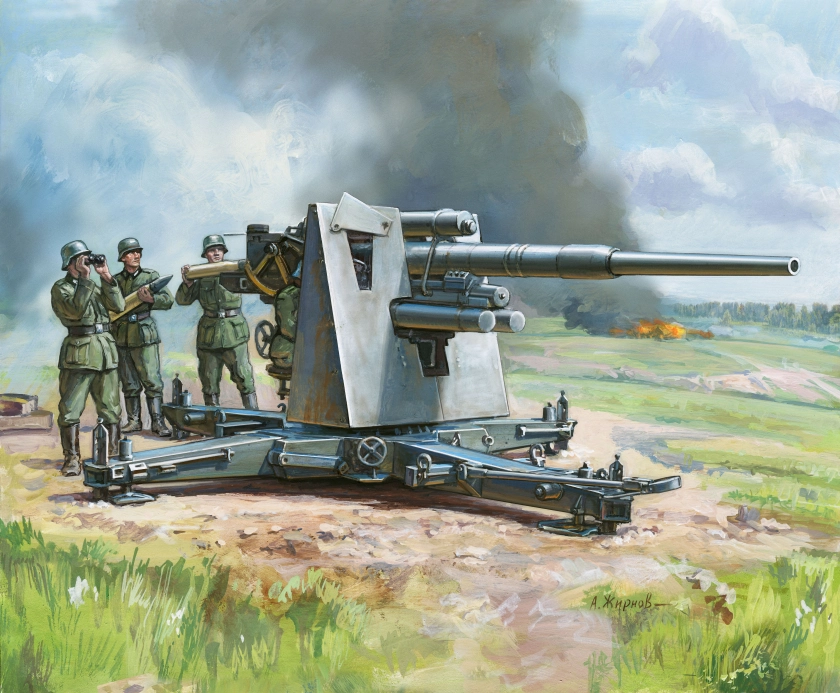 Zvezda Snap Kit - Flak 36/37 (1:72)