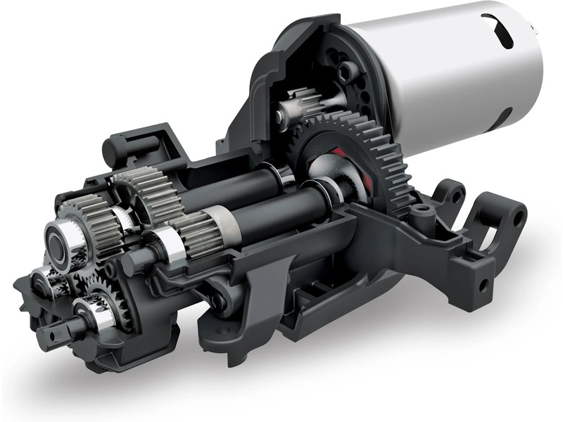 RC auto Traxxas TRX-4 Sport High Trail Edition 1:10 RTR, sivé