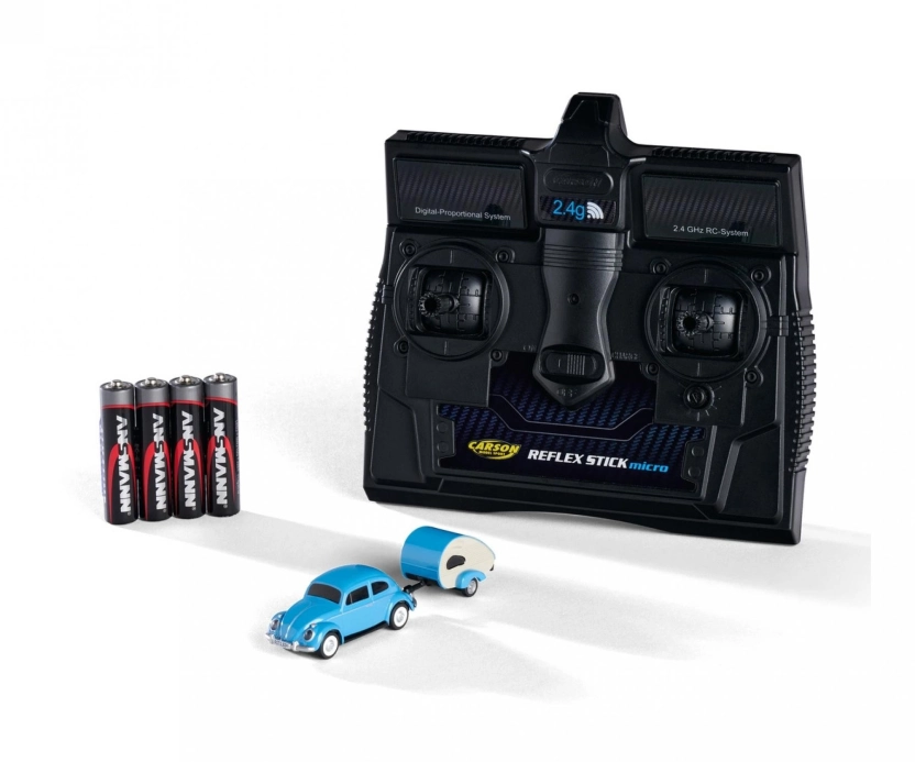 RC auto VW Beetle s přívěsem RTR 1:87