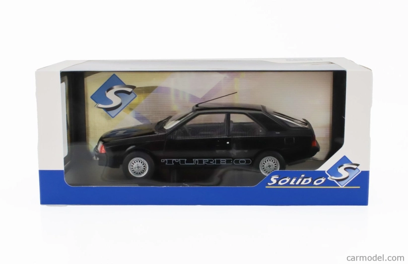 Solido Renault Fuego Turbo Coupe 1980 1:18 Black