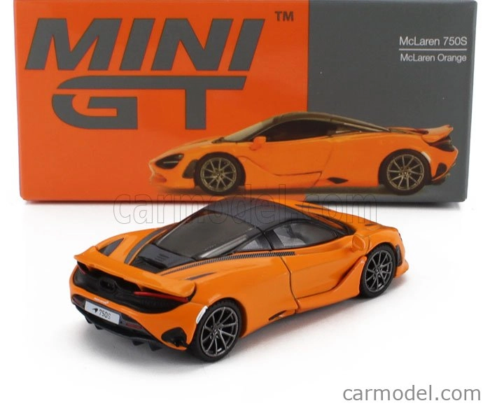 Mini-gt Mclaren 750s Lhd 2024 1:64 Orange