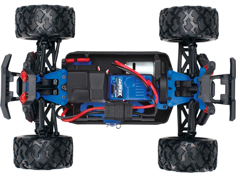 RC auto Traxxas Teton 1:18 4WD RTR, modrá