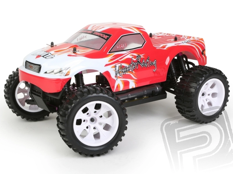 HiMOTO Monster Truck EMXT-1 1:10 elektro RTR set 2,4GHz -Bez Karoserie, Tx, Rx