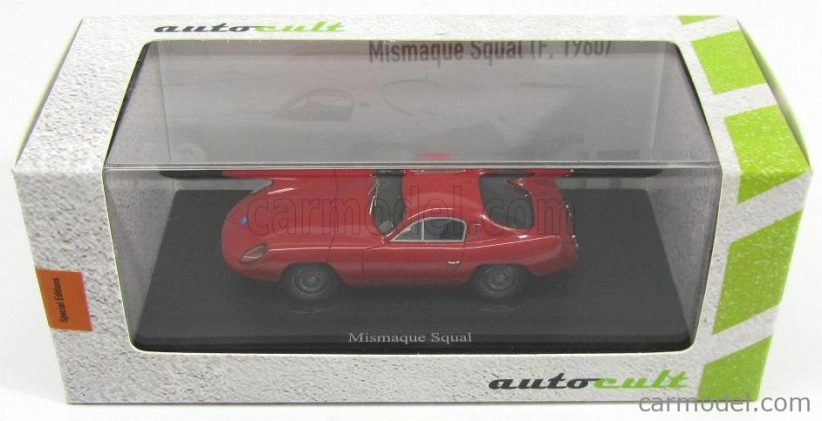 Autocult Mismarque Squal Francúzsko 1960 1:43 Červená