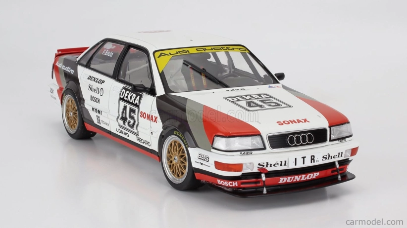 Werk83 Audi V8 Quattro Team Azr N 45 Champion Dtm Season 1991 Frank Biela 1:18 Bílá Červená Černá