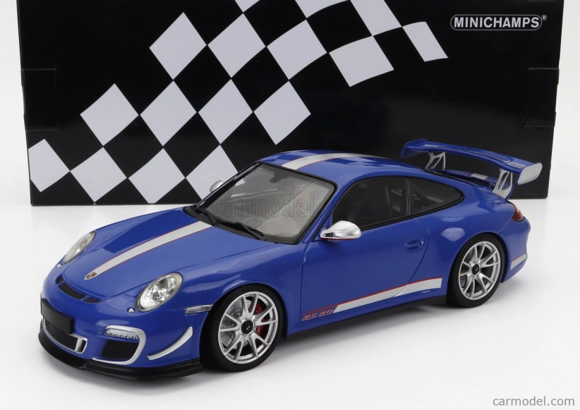 Minichamps Porsche 911 997-2 Gt3 Rs 4.0 Coupe 2011 1:18 Blue