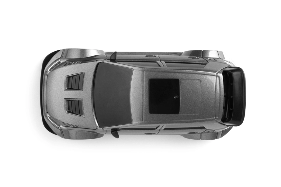 Myte R 1/43 pretekárske auto – sivé