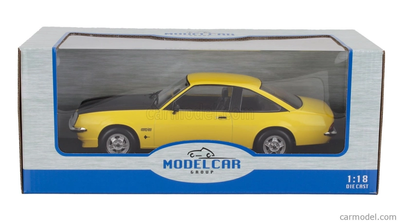Mcg Opel Manta B Gt/e 1975 1:18 Žlutá Černá