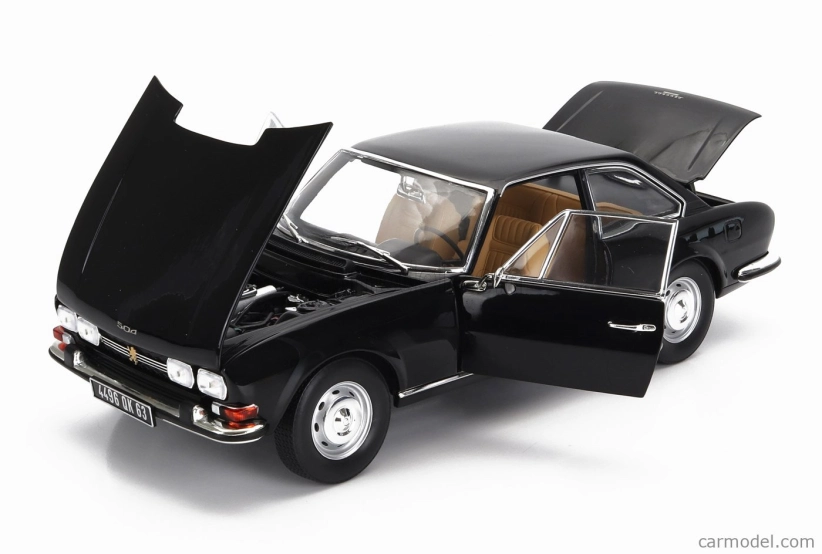 Norev Peugeot 504 Coupe 1969 1:18 Black