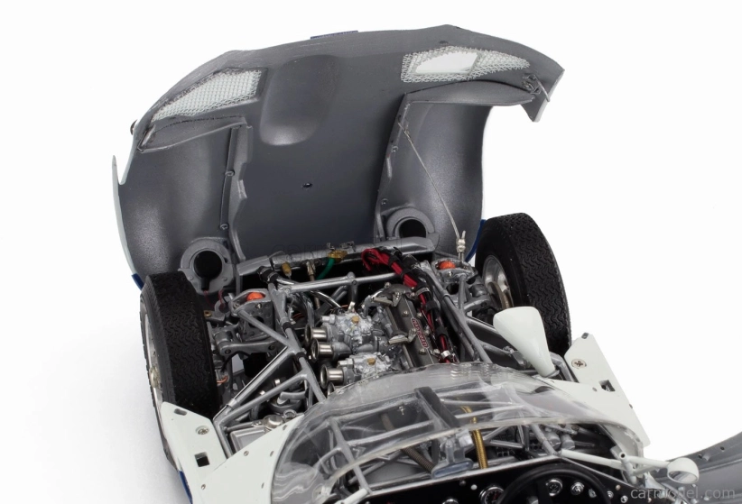 Cmc Maserati Tipo 61 2.9l S4 Spider Birdcage N 66 Winner Castle Rock Colorado Scca 1960 Jim Hall 1:18 Bílá Modrá