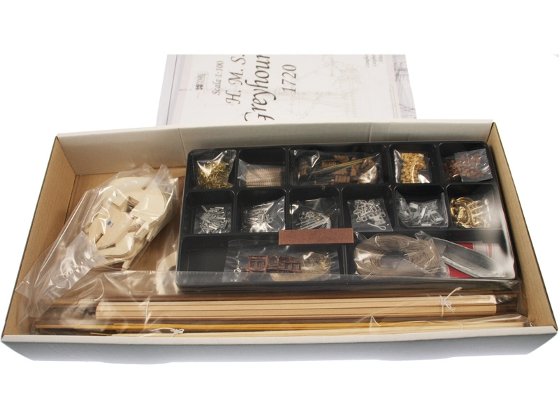 COREL H.M.S. Greyhound fregata 1720 1:100 kit