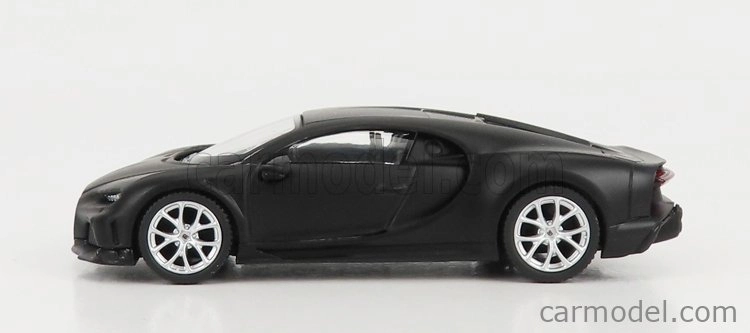 Truescale Bugatti Chiron Super Sport 2018 1:64 Matt Black