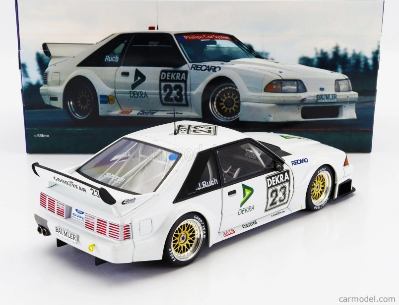 Werk83 Ford usa Mustang 5.0 N 23 Dtm Season 1994 Jurgen Ruch 1:18 Bílá
