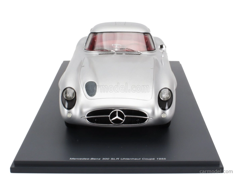 Schuco Mercedes benz 300 Slr Uhlenhaut Coupe 1955 1:12 Silver