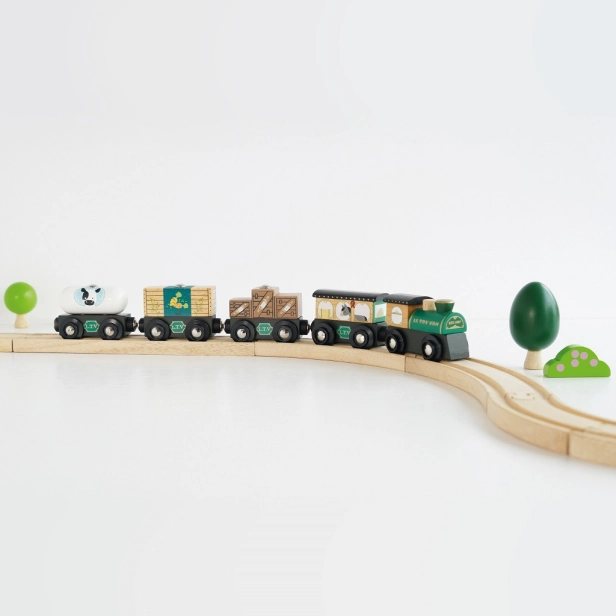Le Toy Van Nákladní vlak Green
