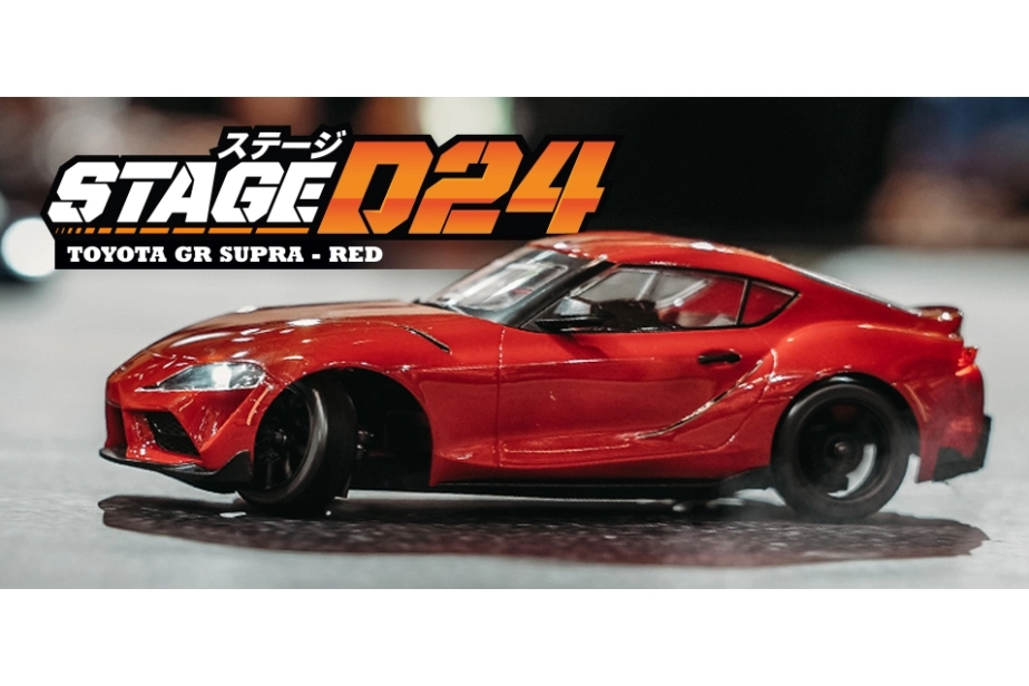 Stage-D24 Toyota GR Supra 2024 – červená