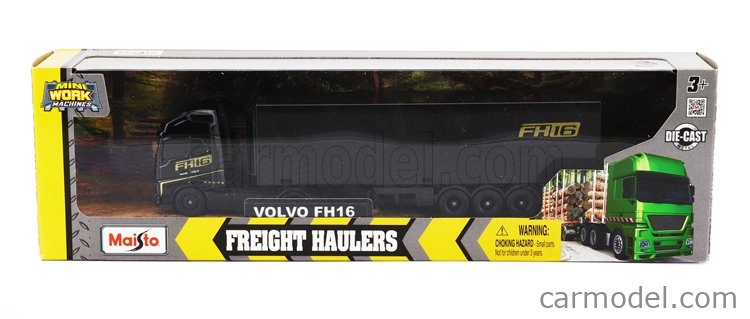 Maisto Volvo Fh16 Xl 750 Truck Trasporto Tronchi Trunk Transport 2018 1:64 modrá čierna
