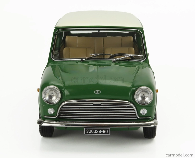 Mitica-diecast Innocenti Mini Cooper Mk1 1966 1:18 Zelená slonovina