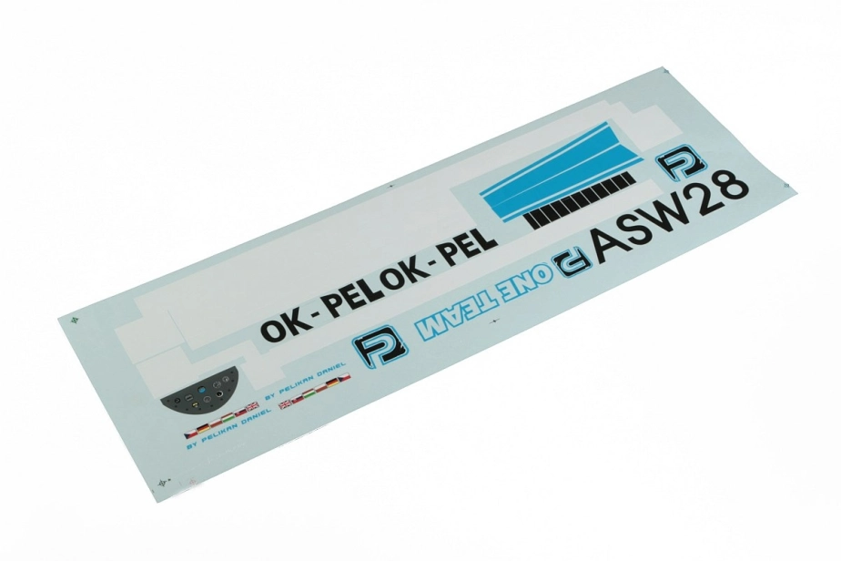 ASW 28 samolepky