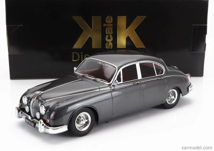 Jaguar Mkii 3.8 Lhd 1959 v mierke 1:18 Dark Grey Met