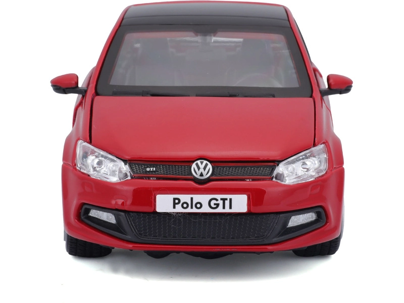 Bburago Plus VW Polo GTI Mark 5 1:24 červená
