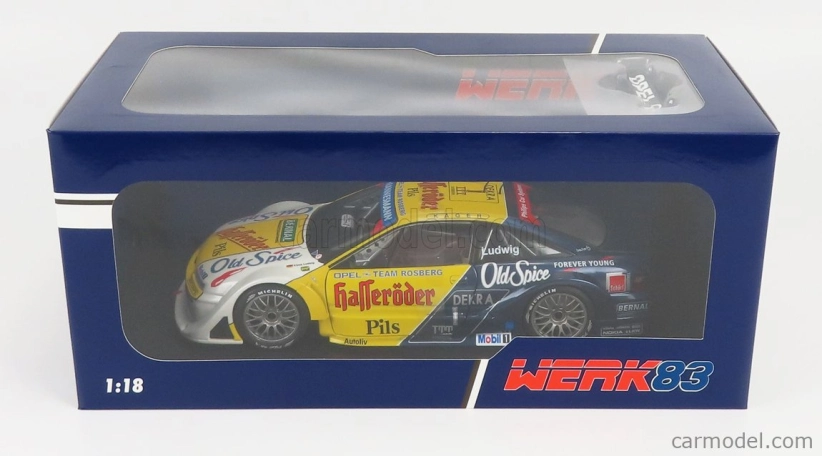 Werk83 Opel Calibra V6 4x4 Team Rosberg N 1 Winner Race 1+2 Hockenheim Dtm Itc 1995 Klaus Ludwig 1:18 Žlutá Modrá Bílá