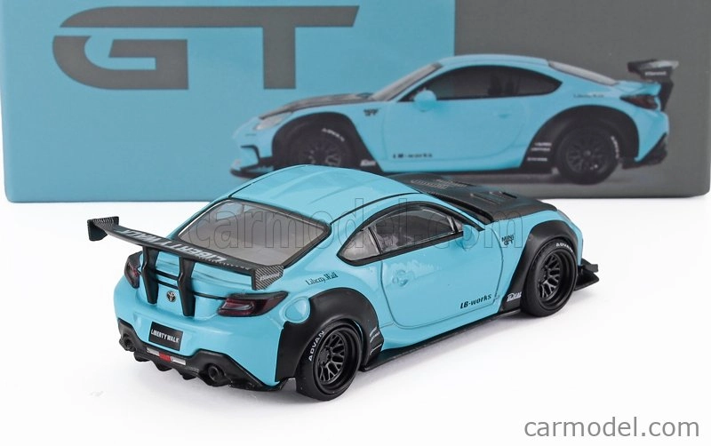 Mini-gt Toyota Gr86 Lb Works Lhd 2024 1:64 Světle Modrá Černá