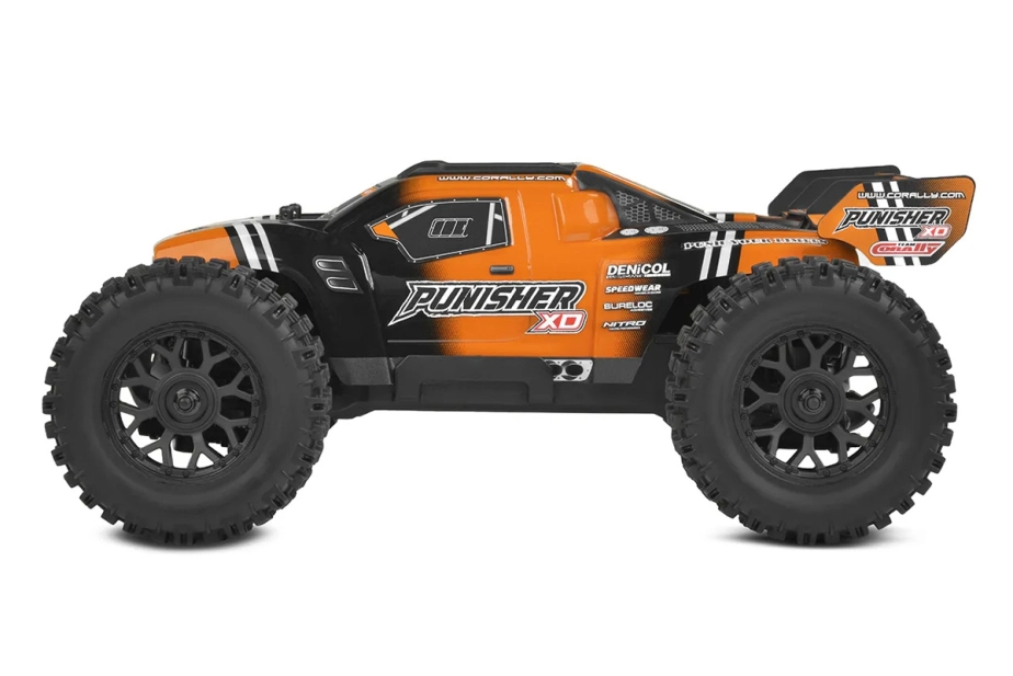 PUNISHER XD - RTR - Brushed 2S - Oranžová