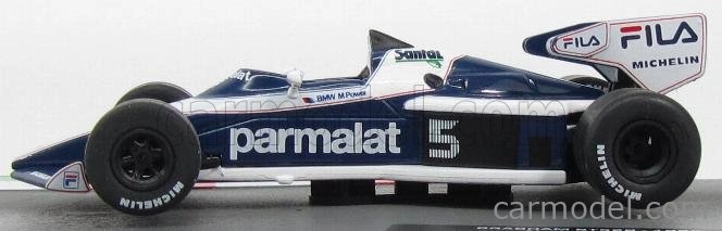 Edicola Brabham F1 Bt52 Bmw N 5 Majster sveta sezóna 1983 Nelson Piquet 1:43 Modrá biela