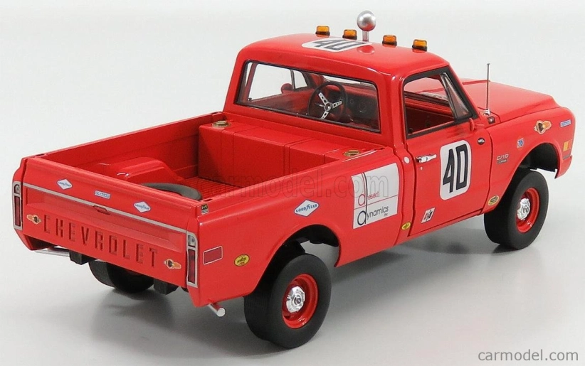 Highway61 Chevrolet C-10 350 N 40 Pick-up Baja 1969 1:18 Červená
