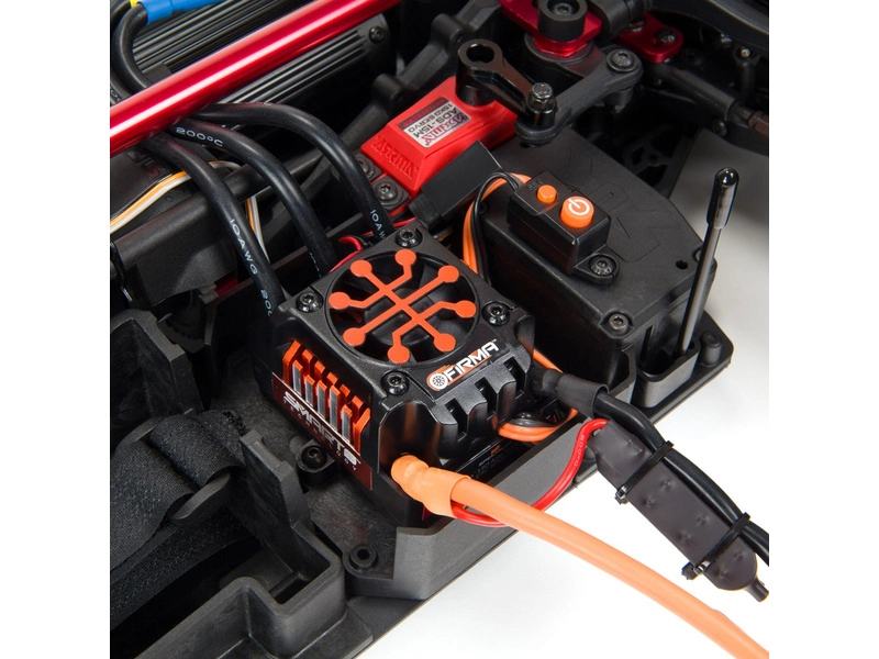 RC auto Arrma Infraction 6S BLX 1:7 RTR, stříbrná