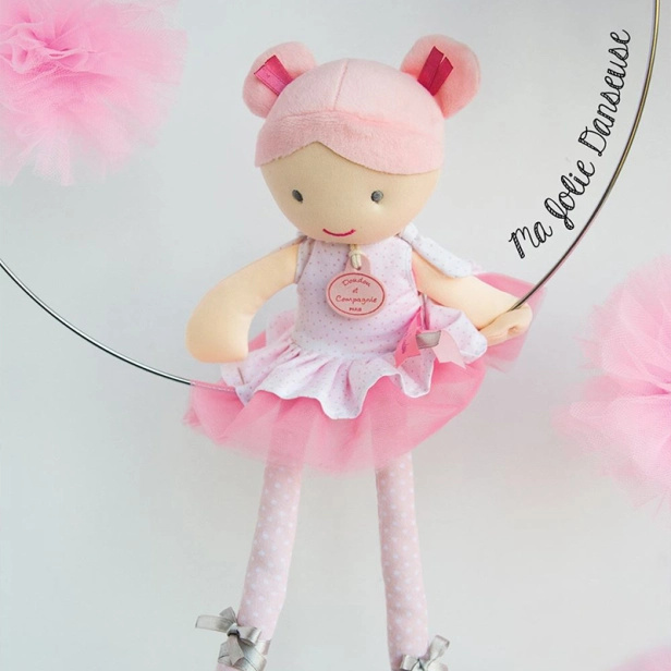 Doudou Julijou Panenka baletka Lily Rose 36 cm