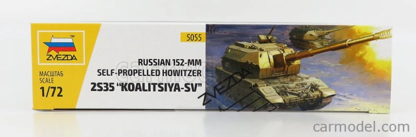 Zvezda Tank 2s 35 Koalitsiya-sv Military 2022 1:72 /