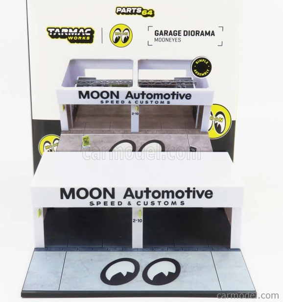 Tarmac Accessories Diorama Moon Automotive Speed & Custom Garage Officina 1:64 /