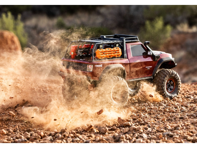 RC auto Traxxas TRX-4 Sport High Trail Edition 1:10 RTR, sivé