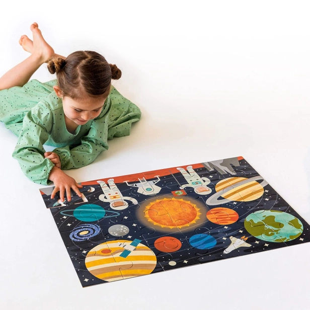 Podlahová koláž Petit Collage Puzzle Universe