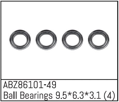 ABZ86101-49 - Ball Bearings 9.5*6.3*3.1 - Mini AMT (4)