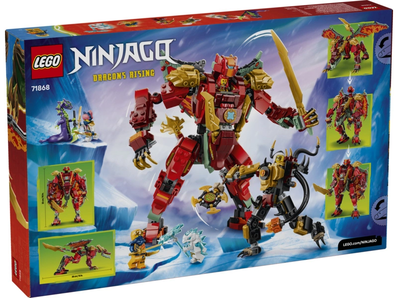 LEGO Ninjago - Wyldfyre a transformační dračí oblek
