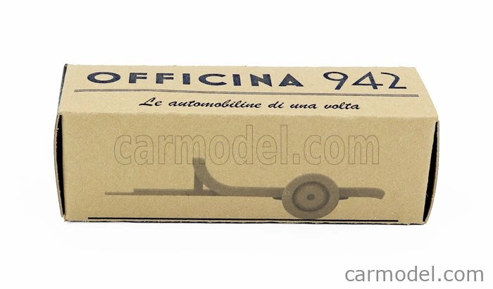 Officina-942 Príves Rimorchio Viberti Trasporto Carro L3 1939 1:76 Vojenská zelená
