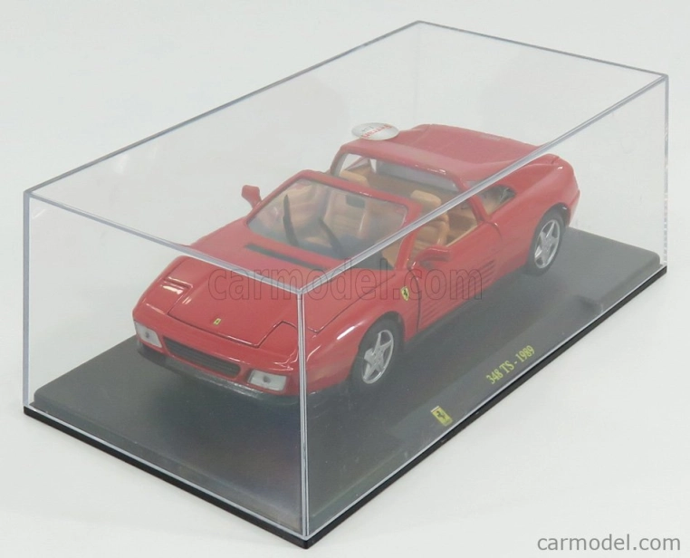 Edicola Ferrari 348ts Spider 1989 - Con Vetrina - With Showcase 1:24 Red